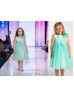 Lurex Tulle Flower Girl Dress Xmas Party Dress